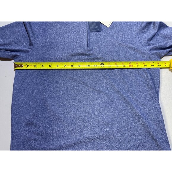 Heritage Report Collection Mens Size Small Blue Half-Zip Pullover Top - Picture 4 of 12